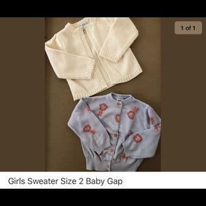 Baby girls sweater lot